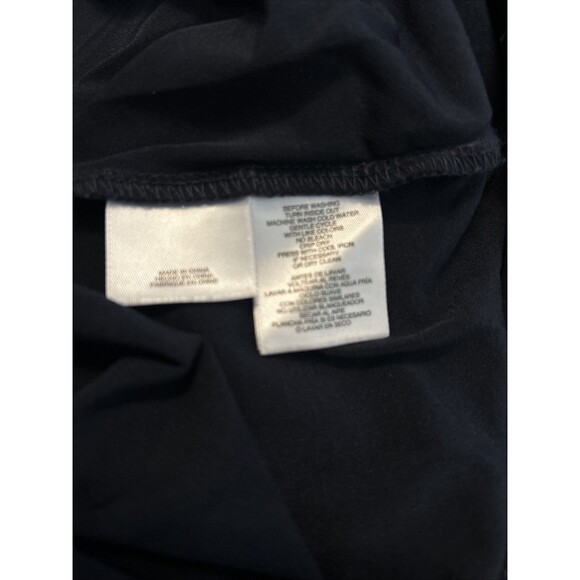 Anne Klein Black Mid-sleeve Top, Size Medium - Picture 7 of 7